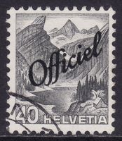 Verwaltungsmarke SBK-Nr. 54 (Aufdruck "Officiel" 1942)