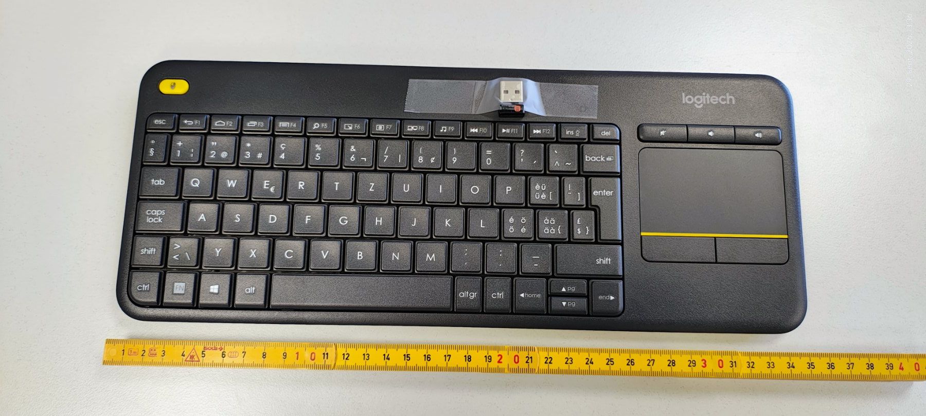 Logitech Tastiere: Logitech K400 Plus Tastatur kabellos – Usato da Bülach venduto da Surbetone 2