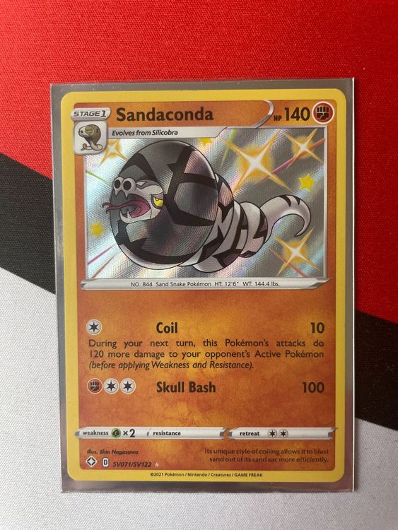 Shiny Salanga Sanaconda Pokemon Karte Kaufen Auf Ricardo