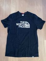 The North Face T-Shirt L schwarz mit weissem Print