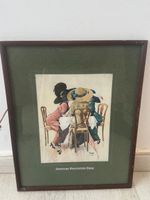 Illustration Vintage "Another Reputation Gone" Sous Verre