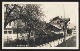 Baar, Mädchenheim, von der Strasse gese