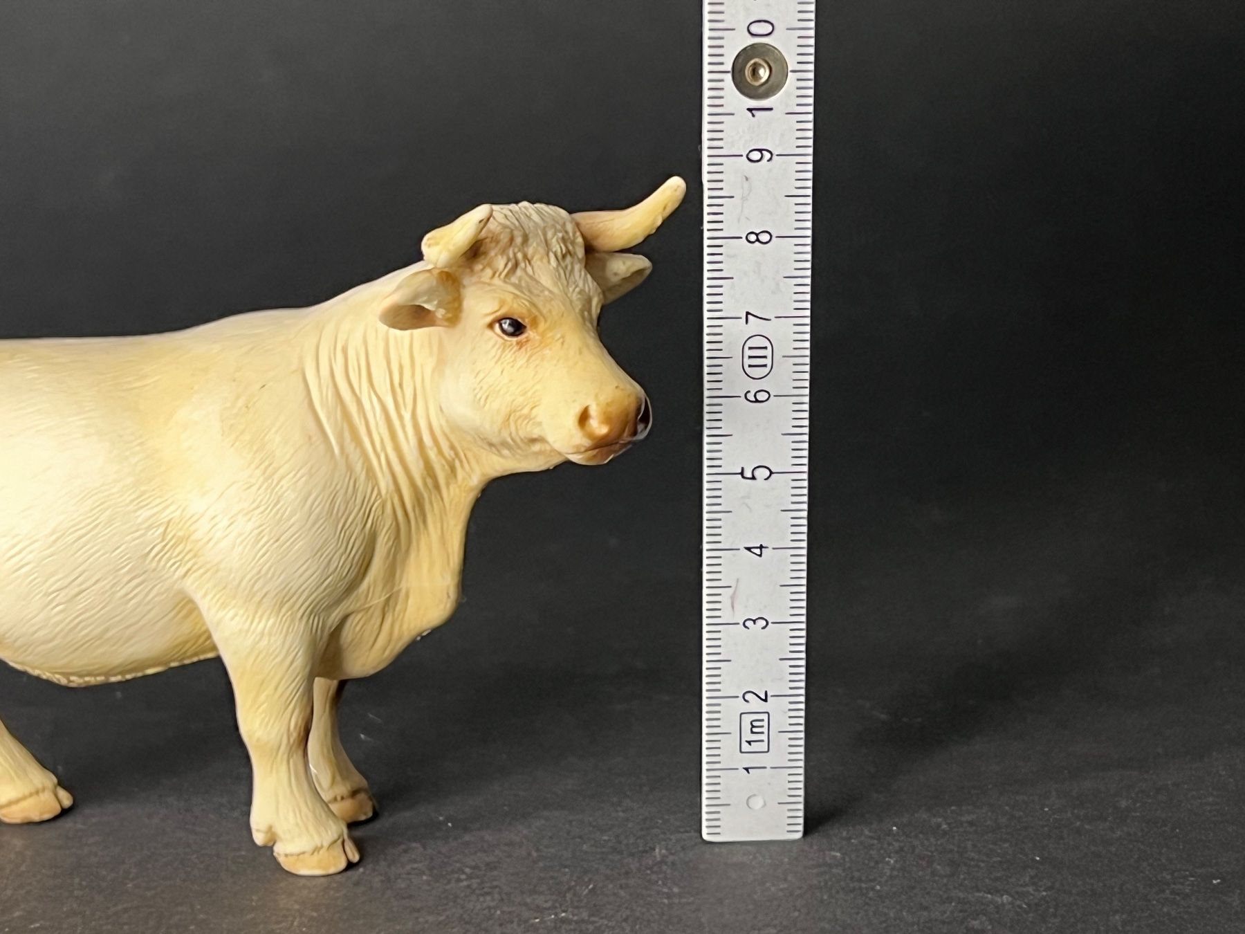Schleich Statuette: Schleich 13610 Charolais Kuh – Usato da Ennetbaden venduto da mapa05 7