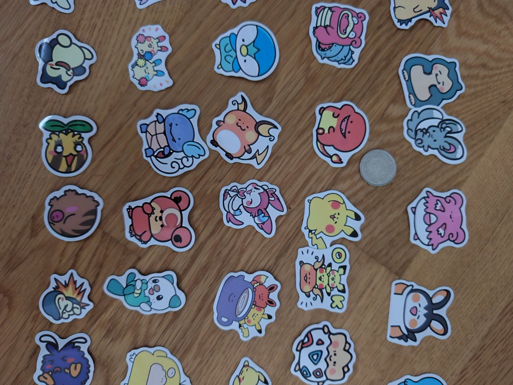 Pokémon Carte collezionabili: 50 Pokémon Sticker – Nuovo (secondo la descrizione) da Näfels venduto da ChocolateMuffin 2