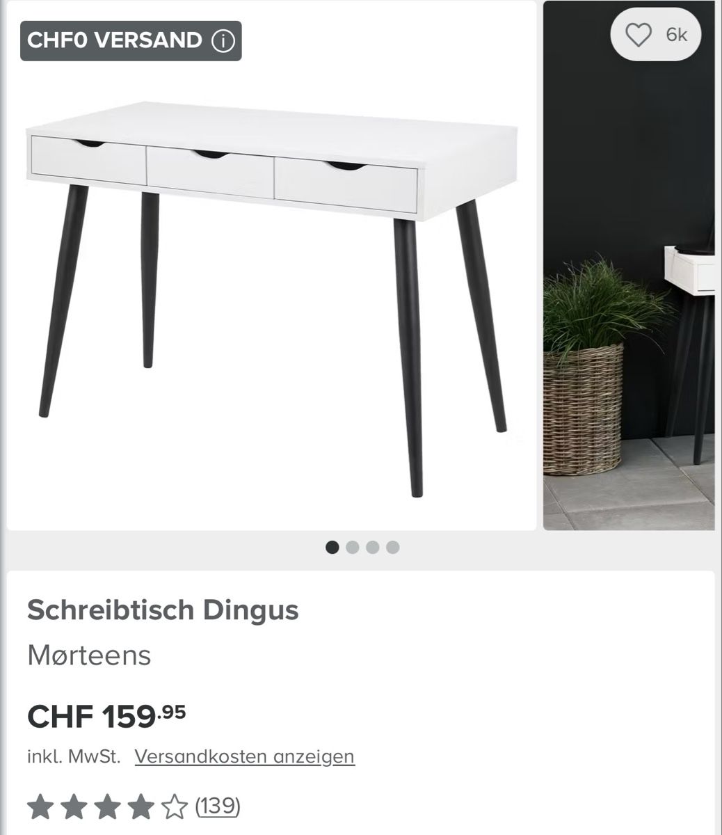 Bureaux: Schreibtisch stylisch – D'occasion à Beromünster par Ana.8 2