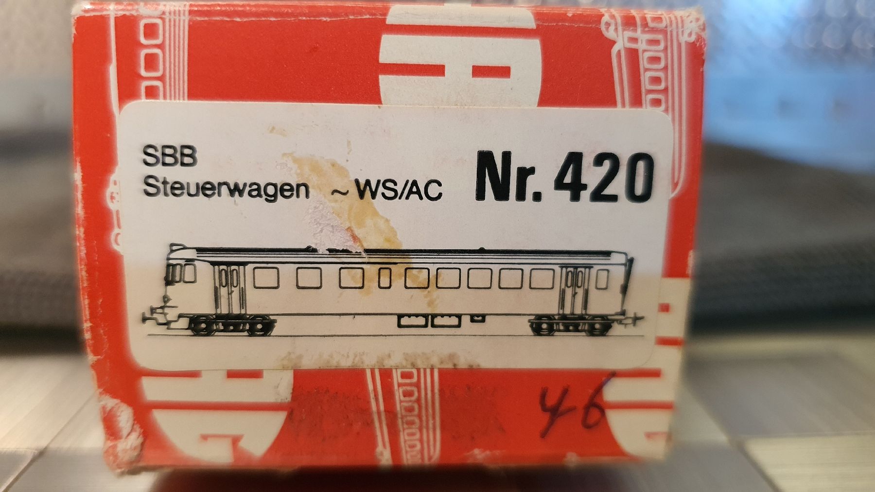 Hag Modelleisenbahnen: HAG 420 PERSONENWAGEN  – Gebraucht aus Männedorf von Modellbau-wyss 4