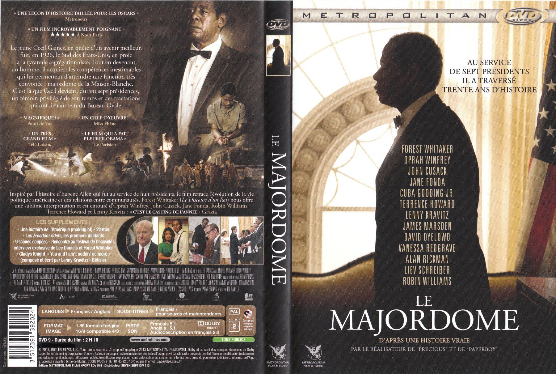 Alle DVDs: DVD - Le Majordome (2013) Forest Whitaker – Neu (gemäss Beschreibung) aus Lausanne von pipo_2017