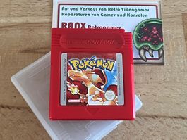 Pokémon Pokemon Rote Edition, D, original, Game Boy