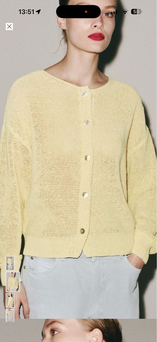 Zara Vestes: Strickjacke Zara Neu (M) – Neuf avec emballage d'origine à Vezia par sidu03 1