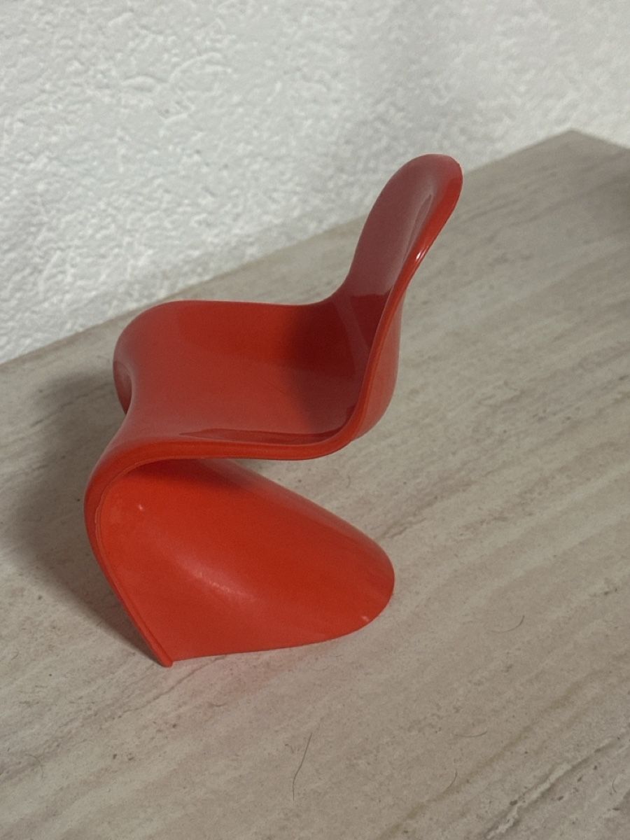 Vitra Sedie: Panton Chair Stuhl Miniatur – Usato da Deitingen venduto da Himhip 3