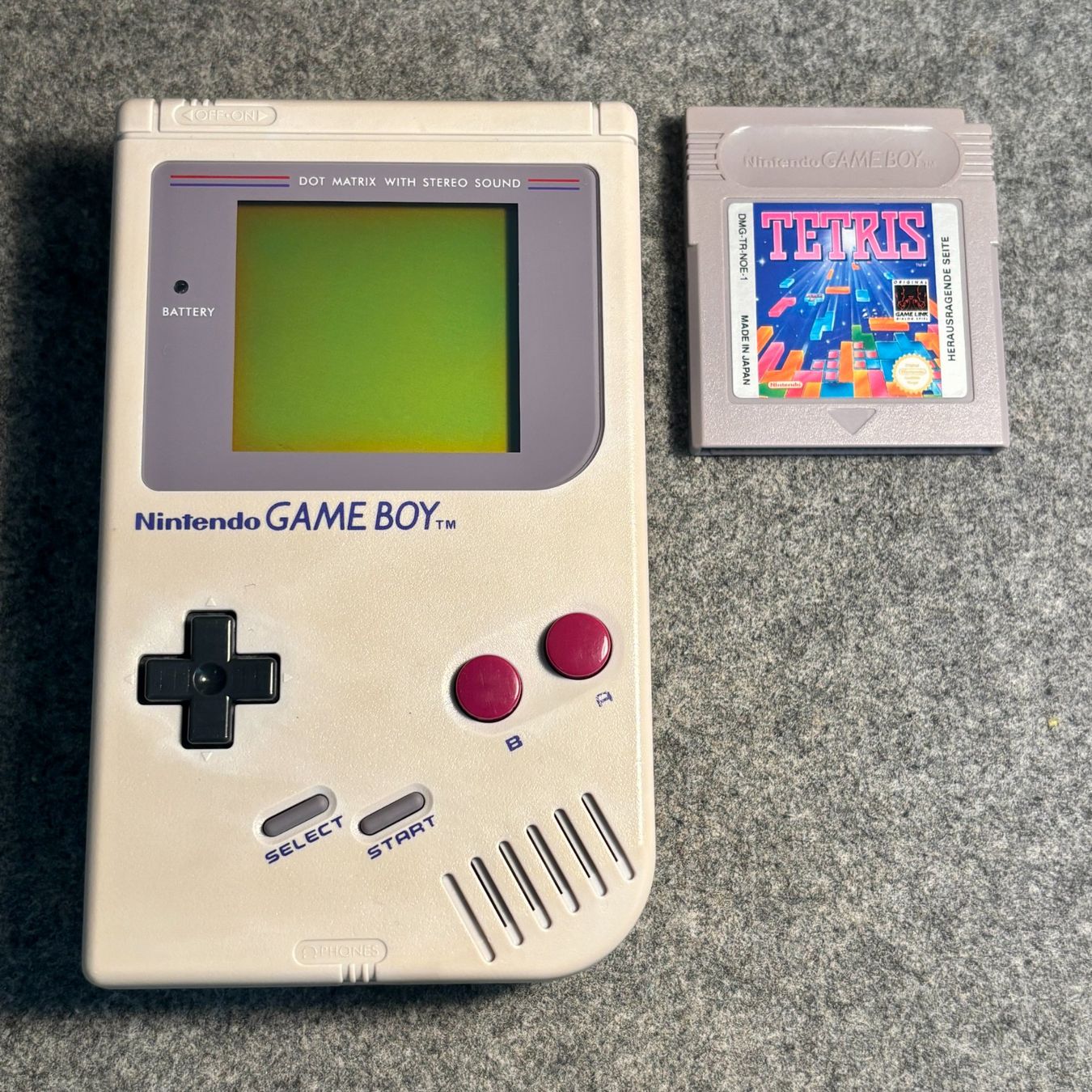 Nintendo Console: GameBoy Classic DMG-01 Konsole + Tetris Original – Usato da Mollis venduto da GamingCorner