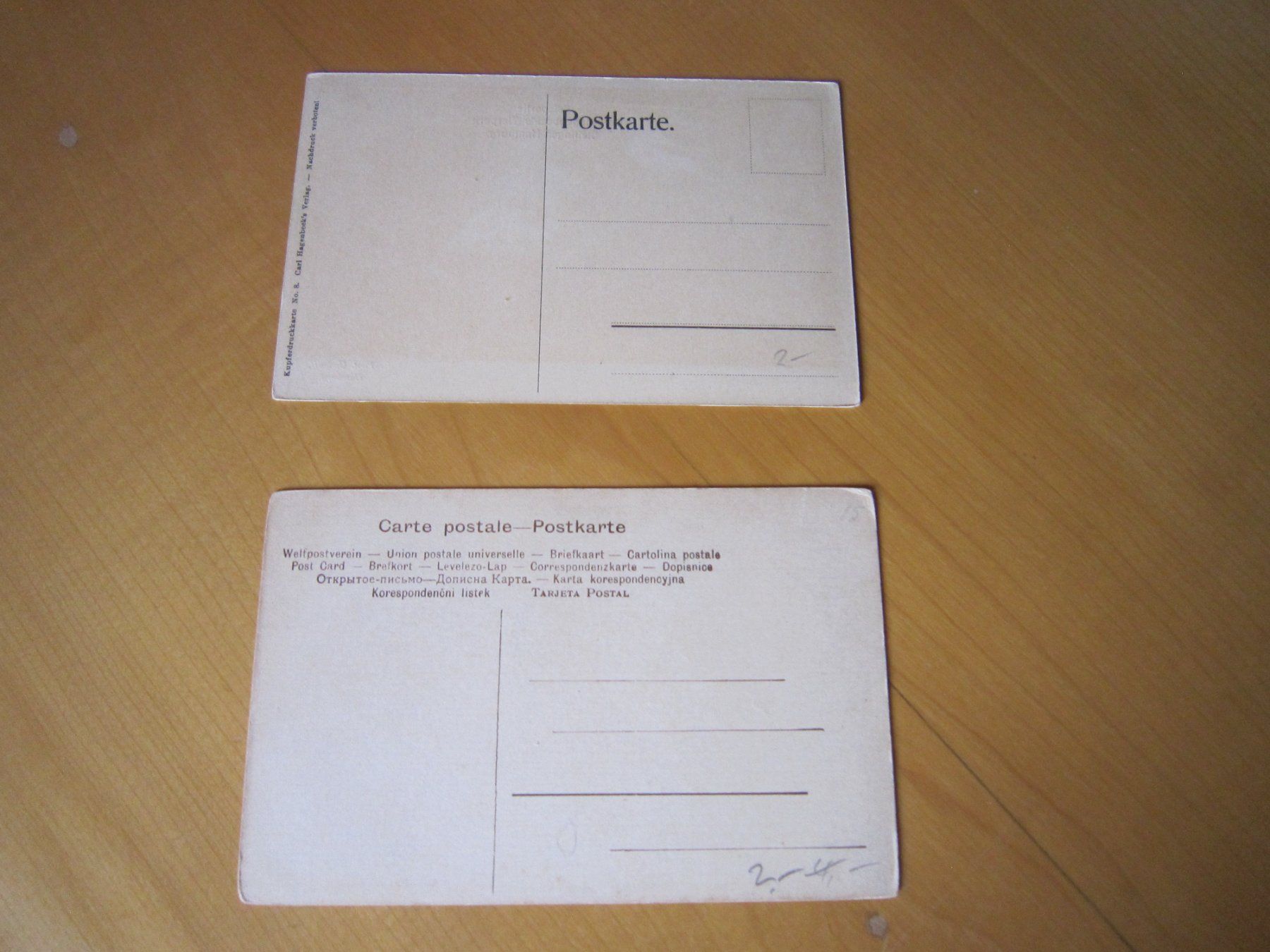 Cartoline postali: Antike Postkarten ALPENTIERE AB NUR 50 RP – Usato da Gordola venduto da Polentaefung 3
