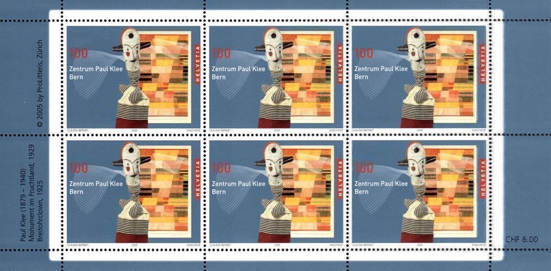 Tutti i francobolli: Bogen Zentrum Paul Klee** 2005 – Nuovo (secondo la descrizione) da Dottikon venduto da haeusibuh5