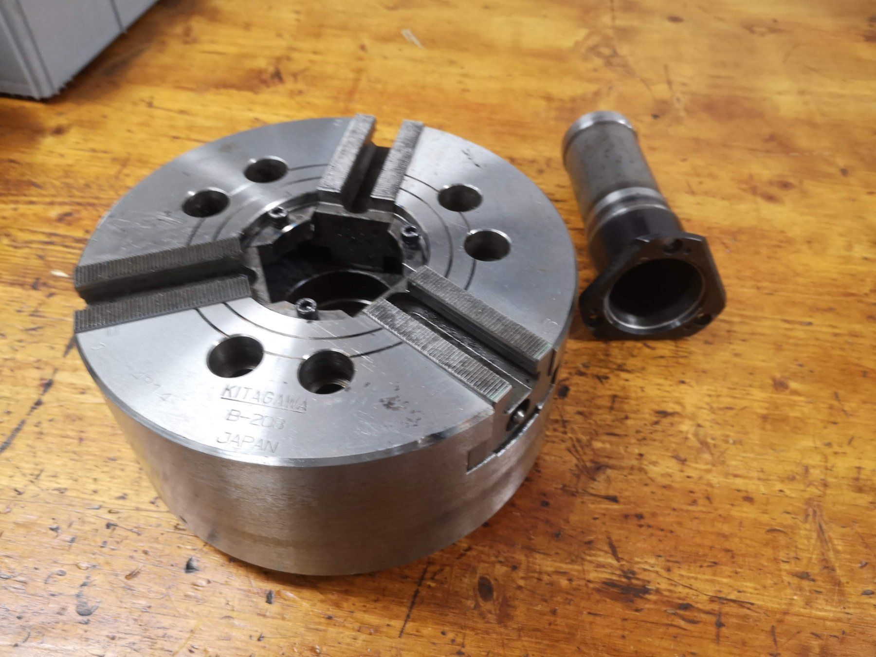 Metall- & Schlosserei Sonstiges: CNC 3 Backenfutter Kitagawa B 208 – Gebraucht aus Sax von endsim 1