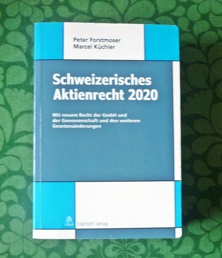 Libri: Buch: Schweizerisches Aktienrecht 2020 – Usato da Adliswil venduto da di_hans