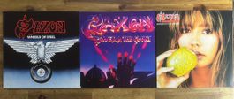 Saxon (3 LP Pack) Neu Color Vinyl Wheels of Steel,…