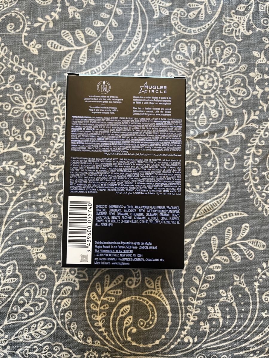 Mugler Parfums & Eau de Toilette: Mugler A Men Eau de Toilette 50ml Refillable – Neuf (Voir description) à Bertschikon Gossau par Weezysarchive 4