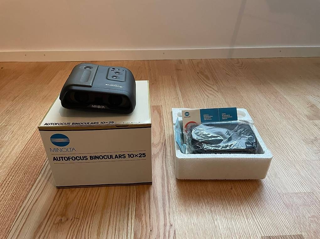 Minolta Binocoli: Minolta Autofocus Binoculars 10x25 5.2 OVP – Usato da Zürich venduto da m-isch-a 2