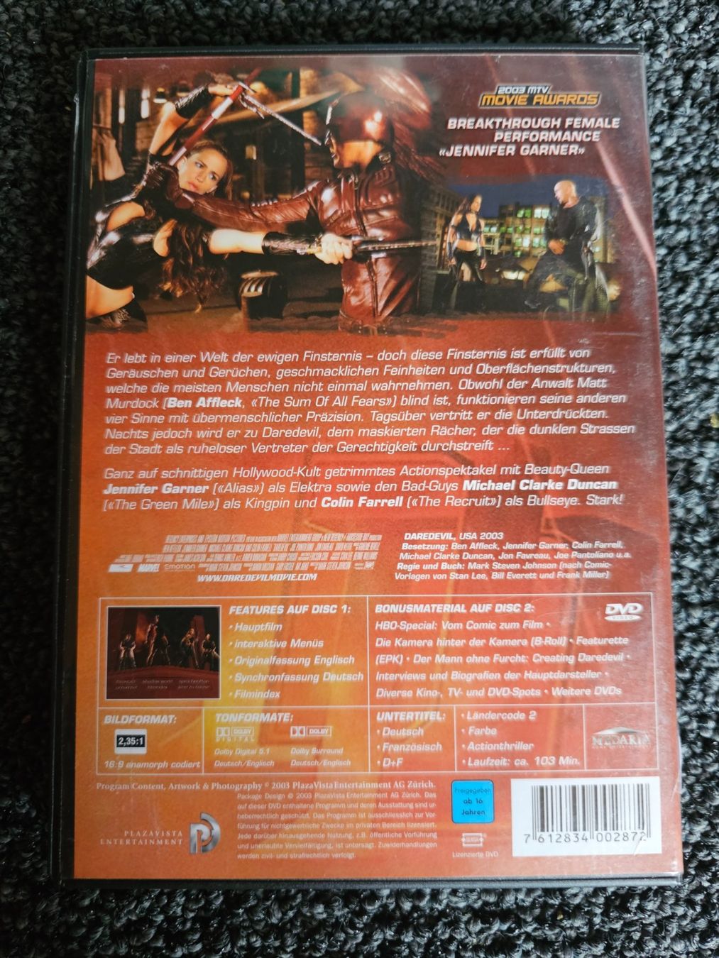Tutti i DVDs: DAREDEVIL(13667) – Usato da Ruswil venduto da M71 1