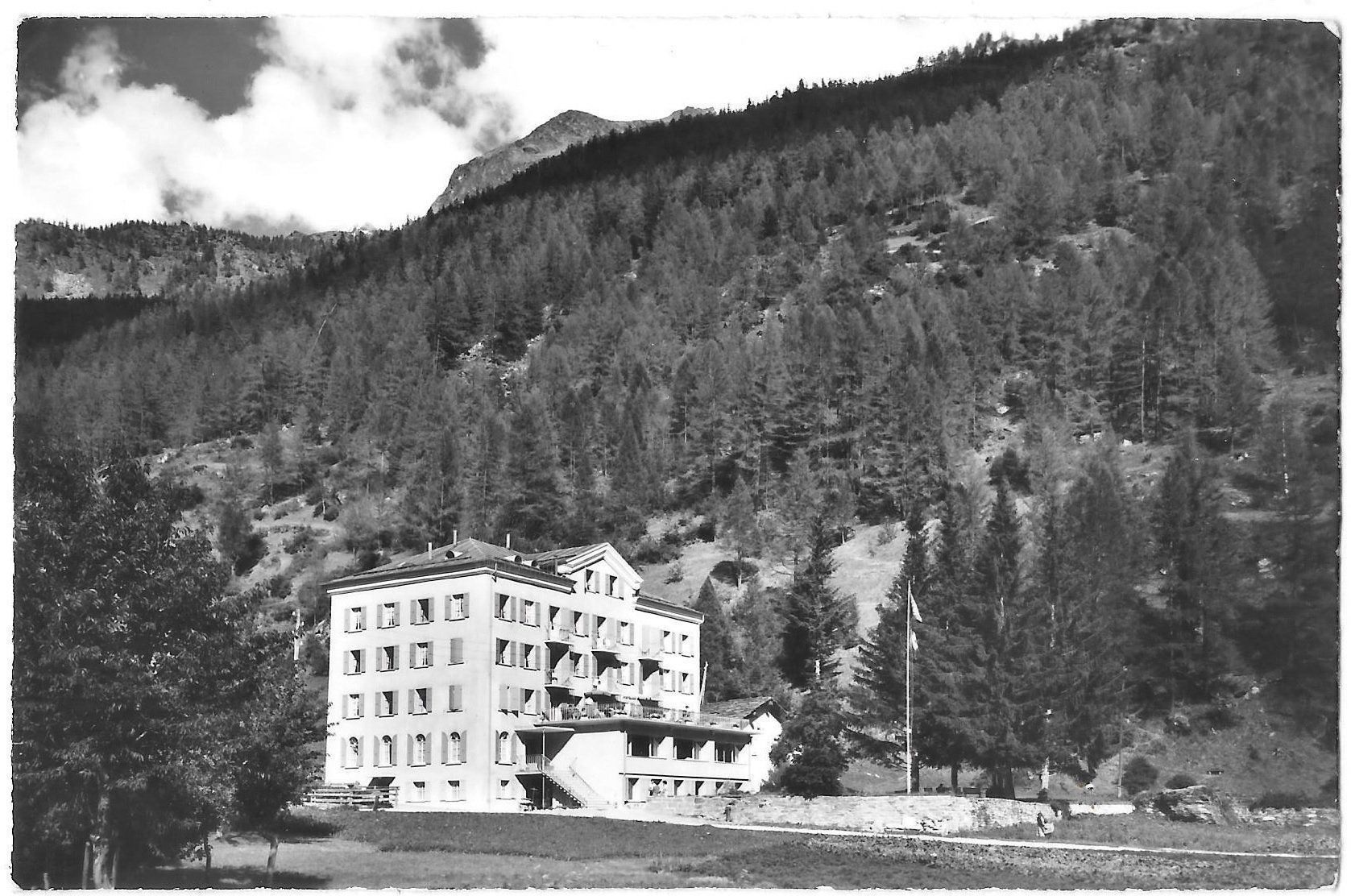 Cartoline postali: Randa Kongregations- und Blauringhaus – Usato da Olten venduto da clotaldi