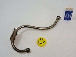 1 schöner antiker Kleider Haken, Eisen  (LOT1358#AEW0)