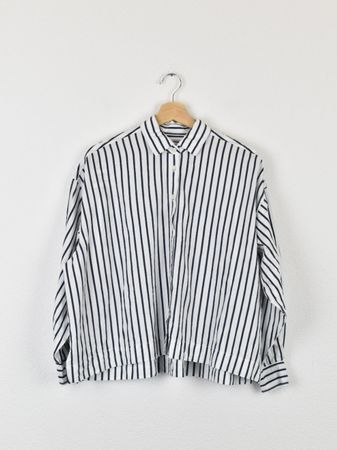 Closed Bluse, oversized, Gr.S
