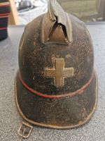 Feuerwehr Helm Schweiz, antik
