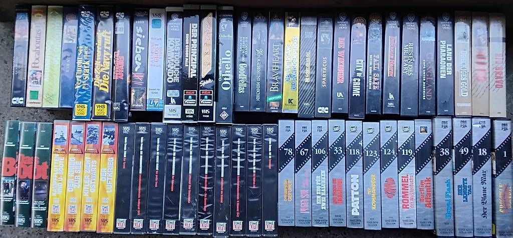 Toutes les VHS: Klassische VHS Filme – D'occasion à Hettiswil par bbu_9ljr 7
