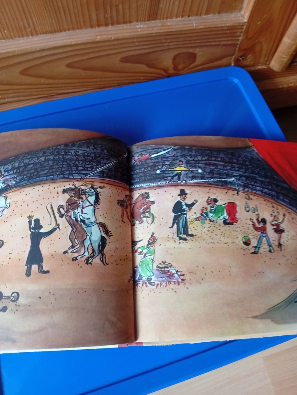 Libri: antikes Kinderbuch 1957  Andis Zirkus ab 4.-- – Usato da Killwangen venduto da Freds7 5