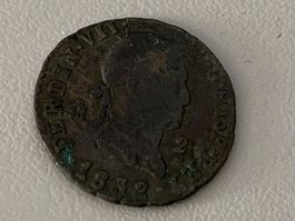 FERNANDO VII , 2 MARAVEDIS DE 1832 , SEGOVIA