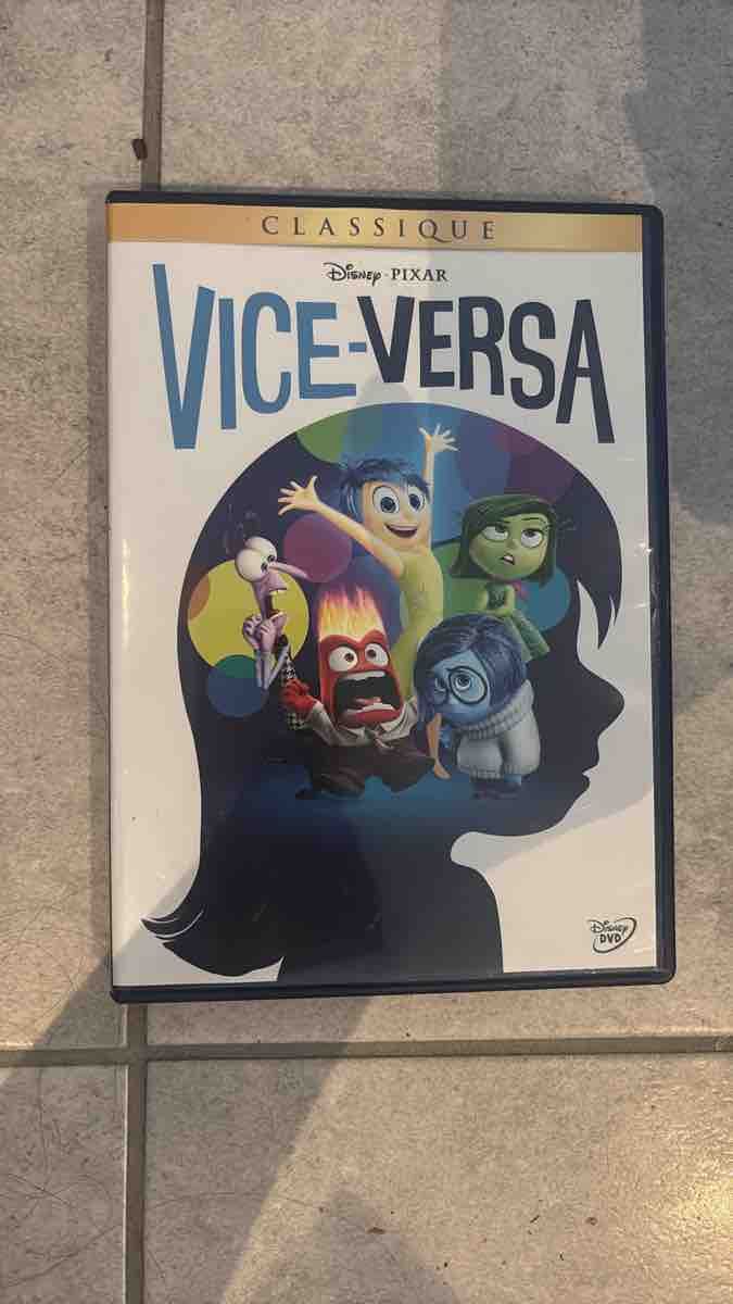 Alle DVDs: DVD Vice-Versa Disney Pixar Classique comme neuf – Gebraucht aus Rue von Juliechaillet99