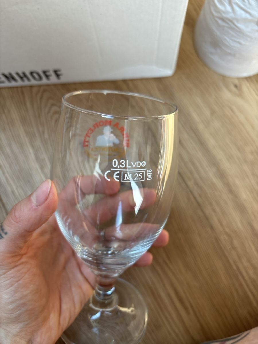 Set di piatti: Biergläser Birra Moretti 0.3l mit Untersetzer Set neu – Nuovo e nell'imballaggio originale da Rickenbach ZH venduto da mar_p6sg 2