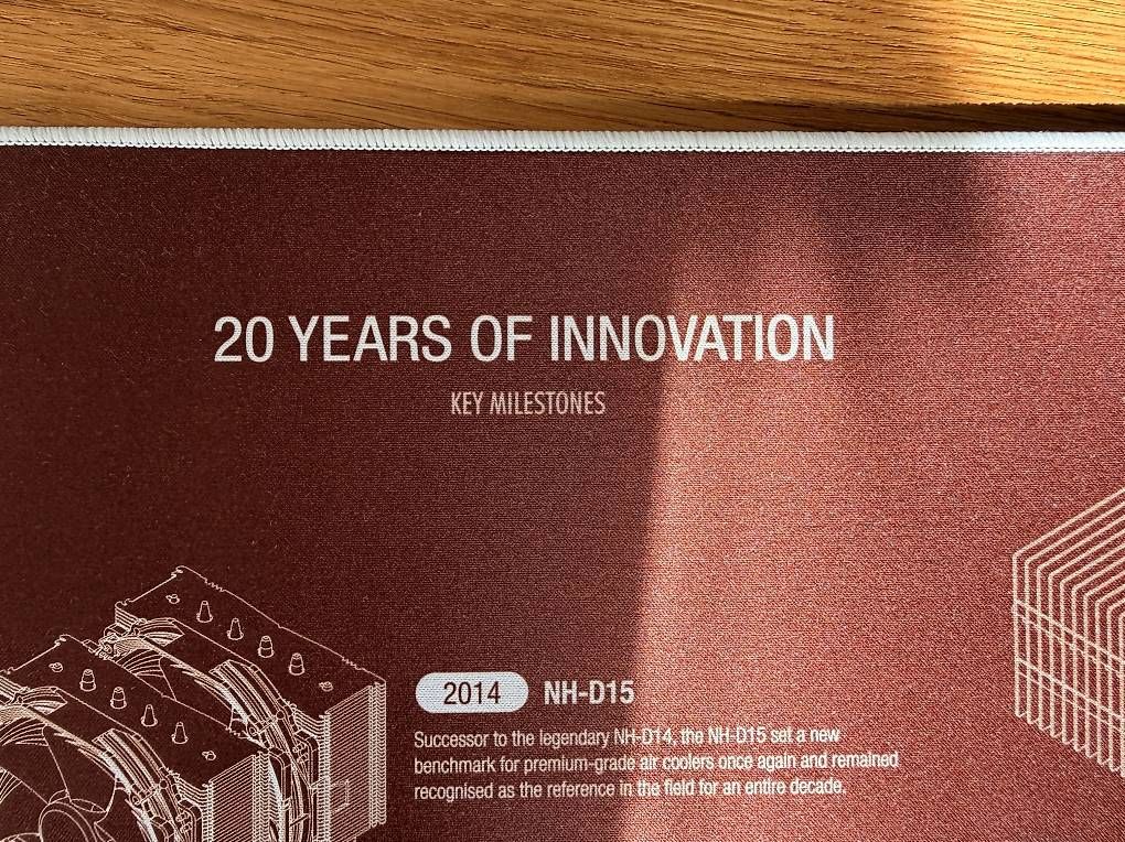 Tappetini per mouse: Noctua Mausmatte Mousepad 20-Year Anniversary – Usato da Zürich venduto da Knoedelwumms 2