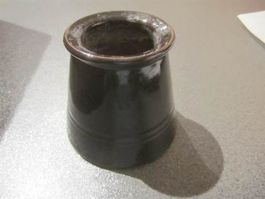 Uebertopf dunkelbraun