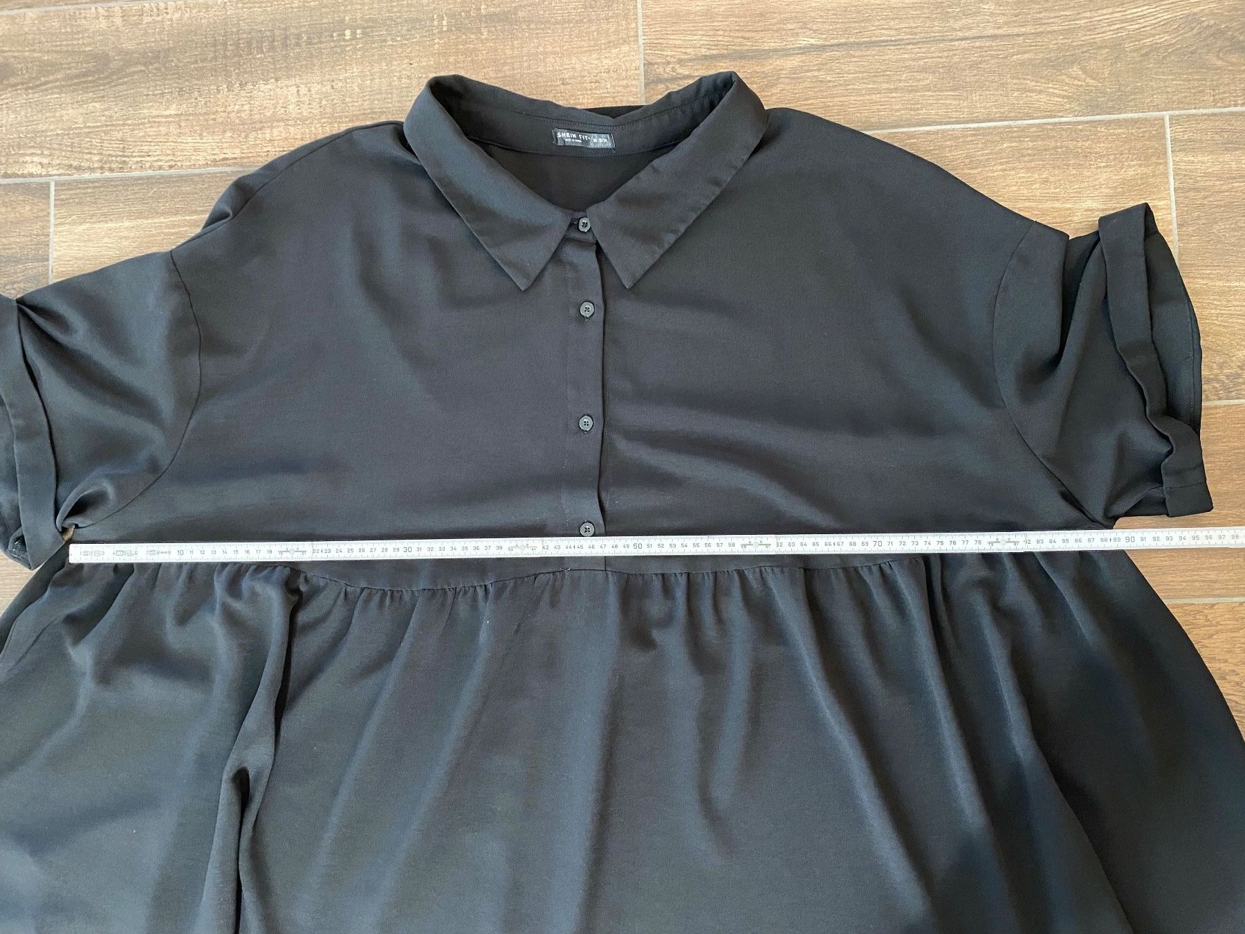 Shein Blusen: Bluse / Tunika schwarz Gr. 57 / 58 / 60 – Gebraucht aus Pratteln von a23_j2gs 7