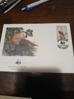 WWF: 1er jour d'émission Maurice, Pigeon rose, 1988!