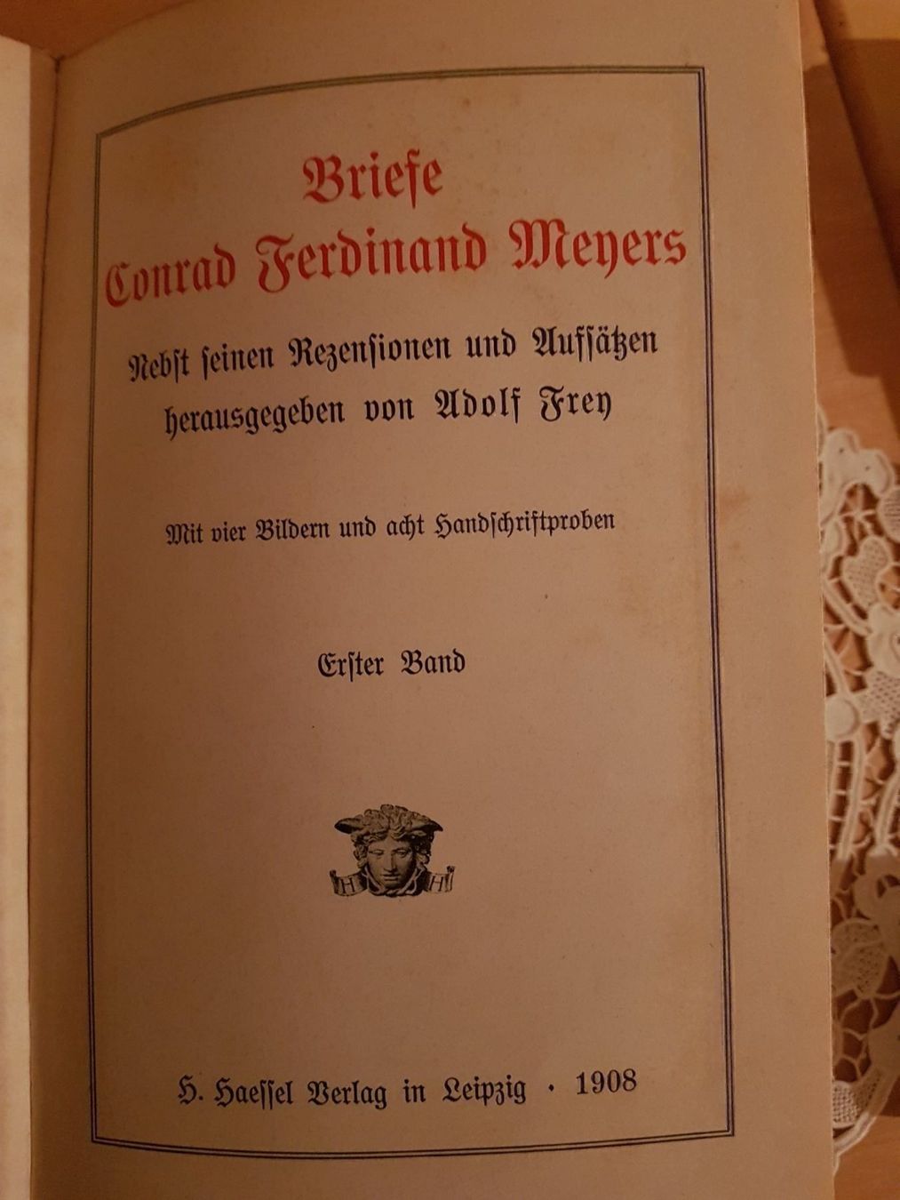 Libri: Briefe  Conrad  Ferdinand  Meyers – Usato da zürich venduto da gabab 3