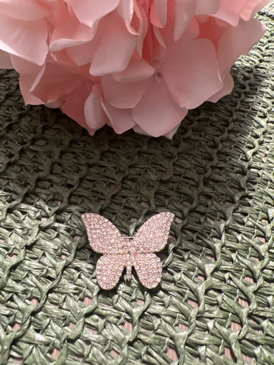 Broschen & Nadeln: Brosche Schmetterling – Neu (gemäss Beschreibung) aus Seon von Sunny-Schmuck78