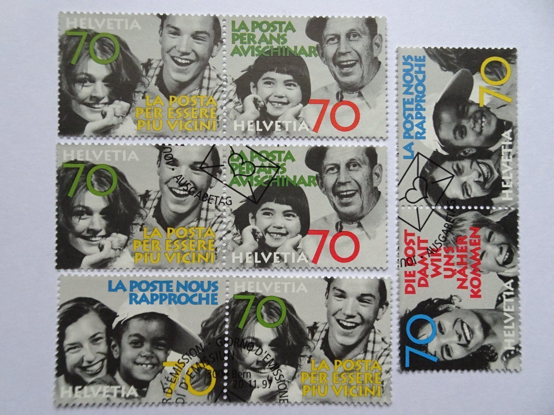 Tous les timbres: 1997 – Neuf (Voir description) à Aadorf par Chnorli-Furz