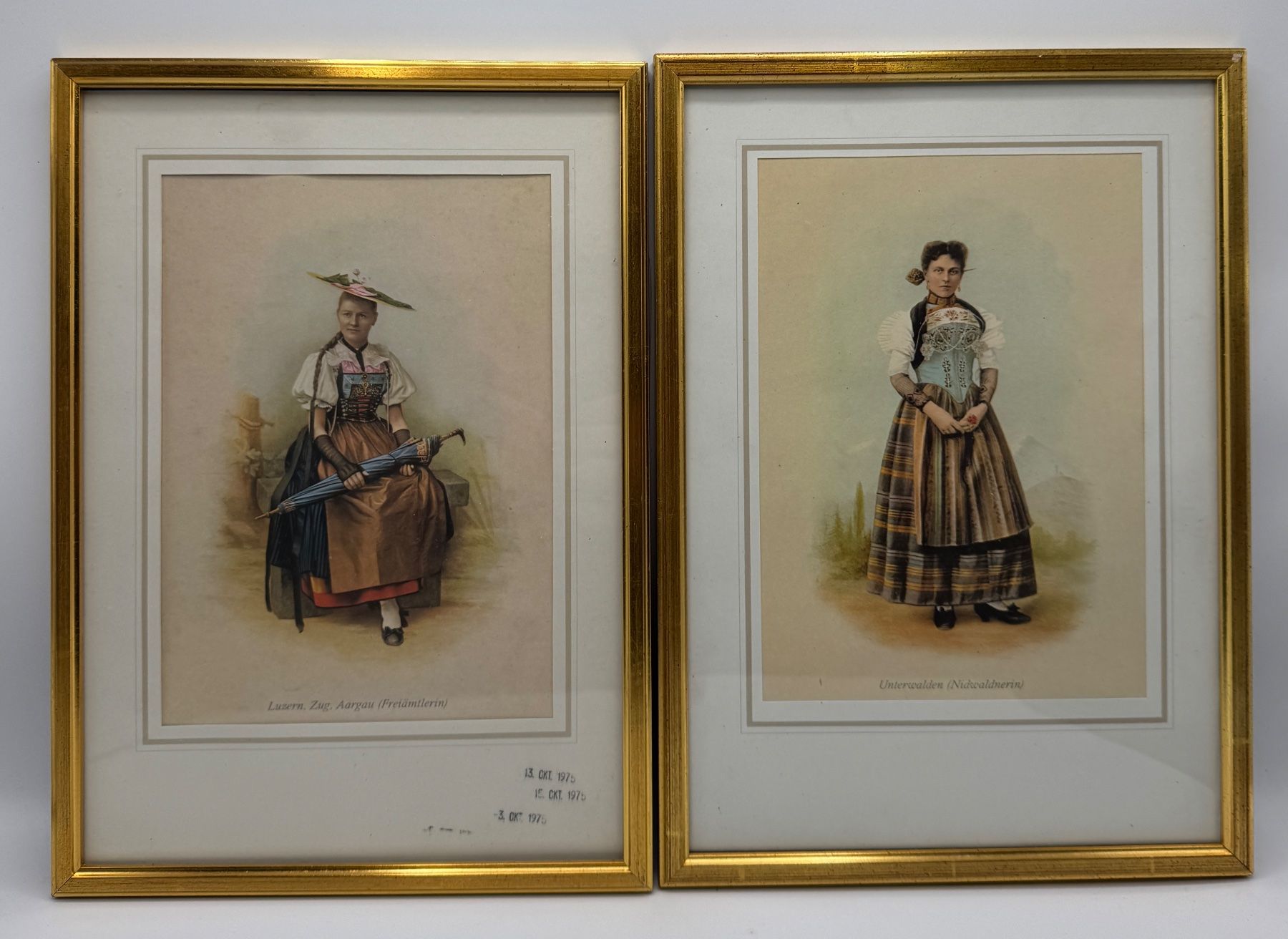 Foto & Immagini: Trachtenbilder 9. Stück – Usato da Sachseln venduto da BONATI01 2