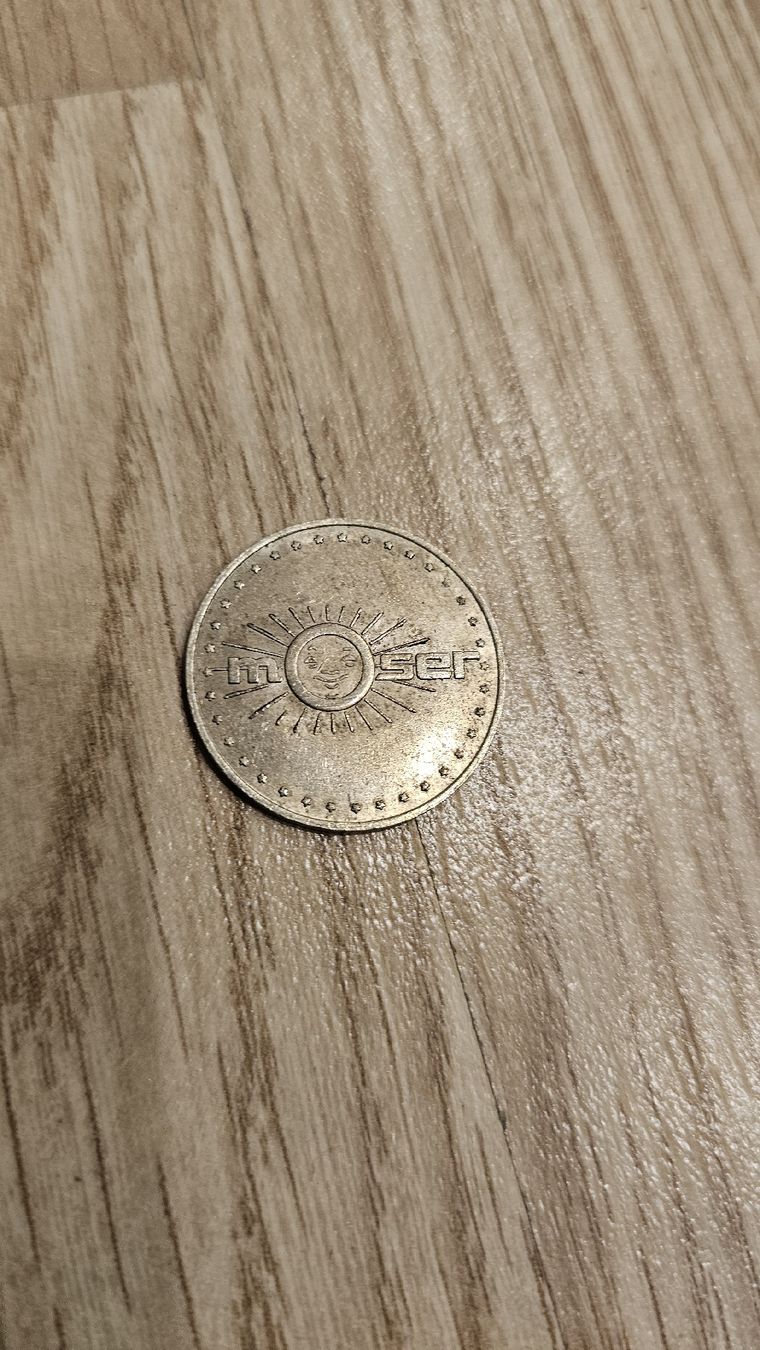 Spielautomaten: Moser Spielmarken, Token, Jeton – Gebraucht aus Oberbuchsiten von Donald_Duck313 2