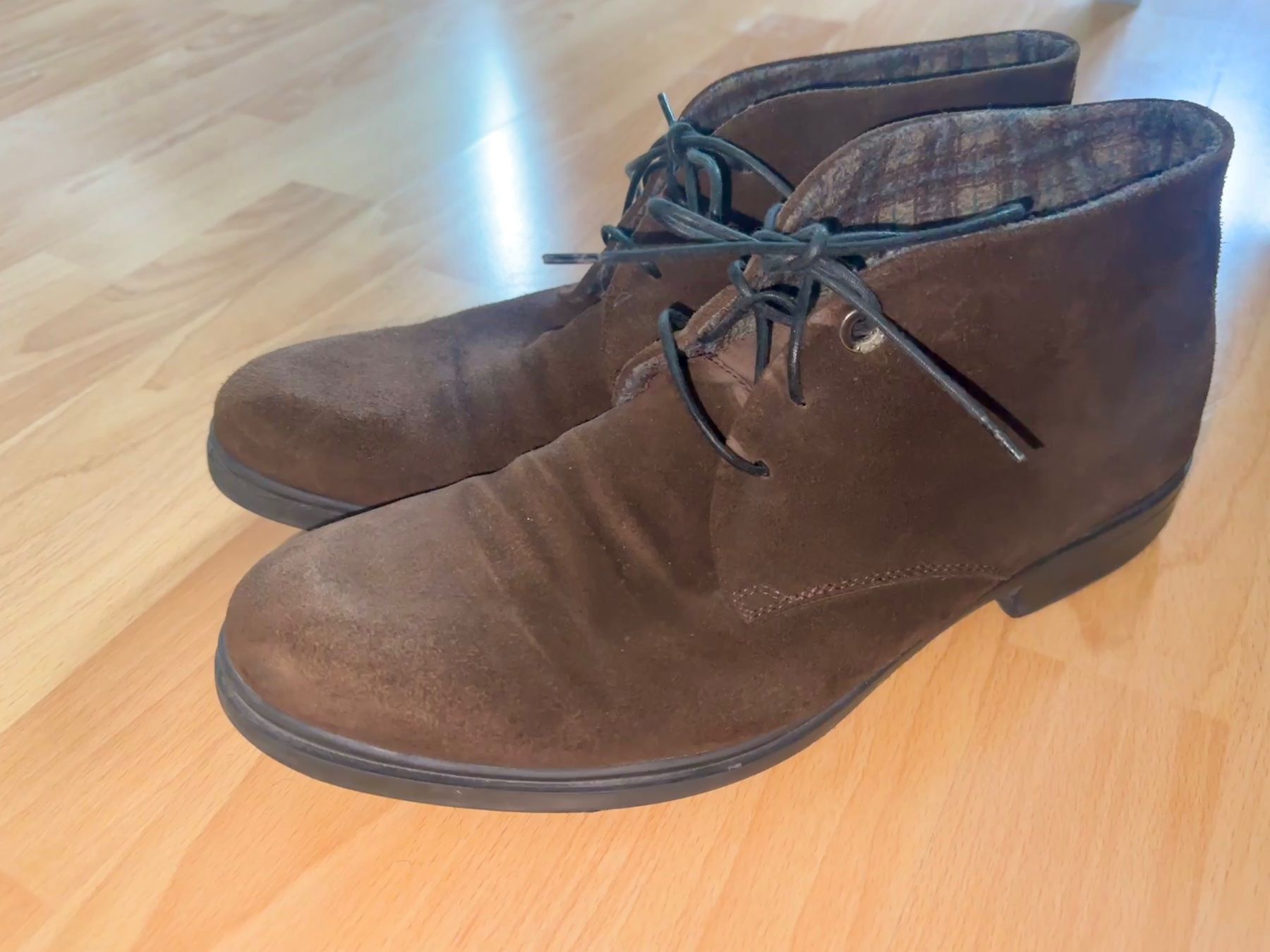 Scarpe da uomo: Braune wildleder schuhe von Bata, Gr. 46 – Usato da Aarau venduto da KorgPA 1