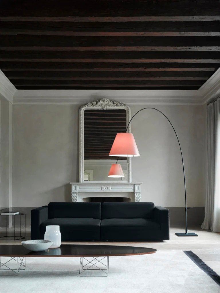Luceplan Lampade: Luceplan Lady Costanza D13Ed Stehleuchte Schwarz Dimmer – Nuovo e nell'imballaggio originale da Kaiserstuhl AG venduto da gmt2 5