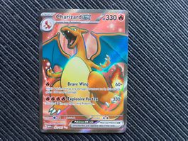 Pokemon Charizard EX Fullart Scarlet Violet 151 near Mint