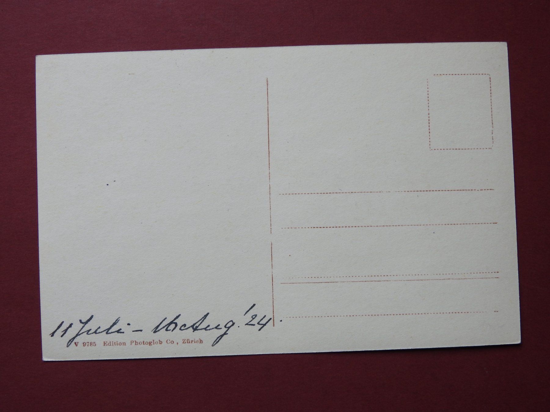 Cartoline postali: AK Wilderswil BE – Usato da Rain venduto da 999-800-K 1