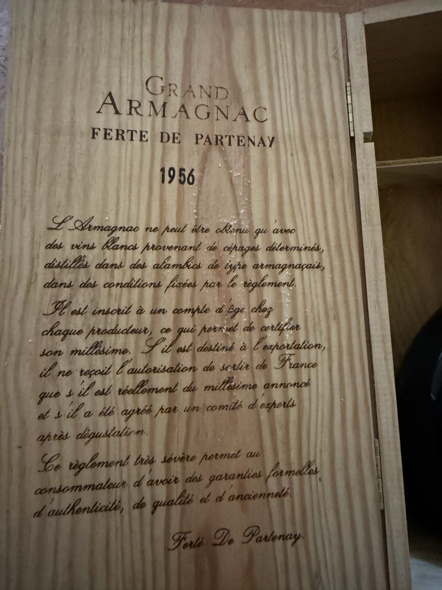 Bevande alcoliche: Grand Armagnac 1956 – Usato da Schaffhausen venduto da Ibag 2