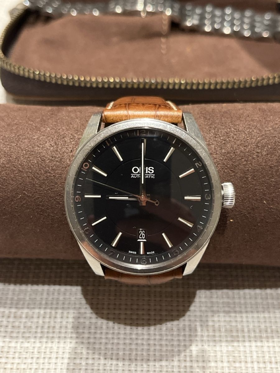 Oris Uhren: Oris Artix Date Herrenuhr Automatic – Gebraucht aus Rheineck von UhrenReinhardt