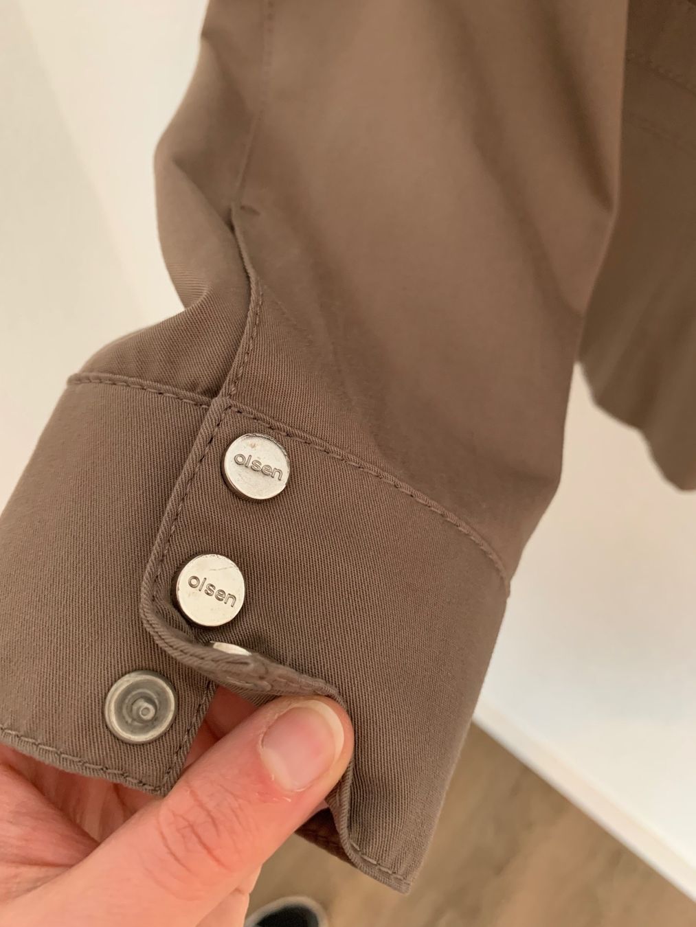 Jacken: Olsen Jacke taupe / braun Gr. M – Gebraucht aus Fislisbach von KolibriSecondhand 5