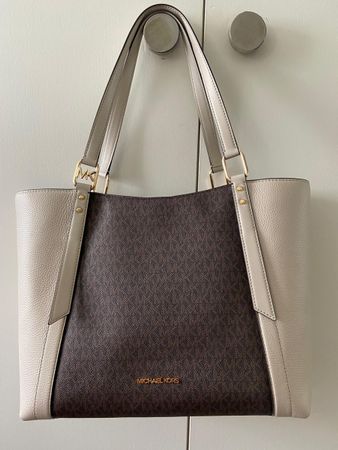 Michael Kors Tasche neuwertig beigerosa/braun