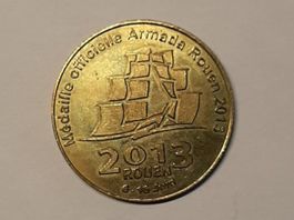 Sammlermünze: Médaille officielle Armada Rouen 2013